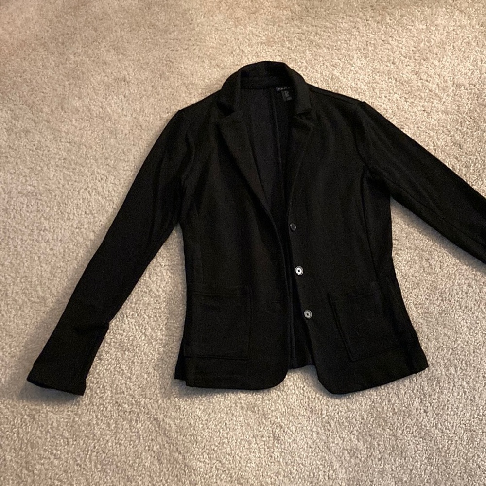 Soft comfortable black blazer